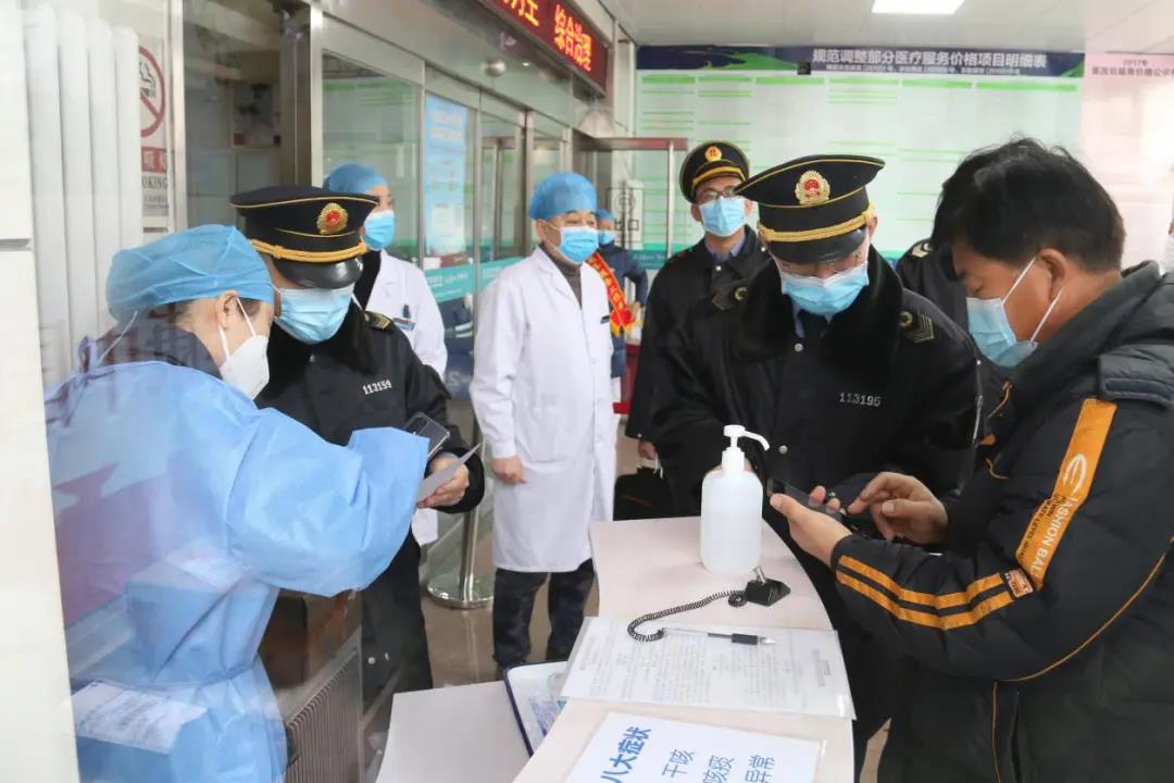 北京京通医院,通州区卫生监督所检查出入口安全管控