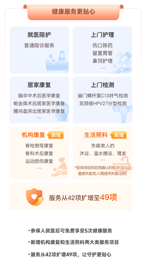 北京京通医院,普惠健康宝服务范围