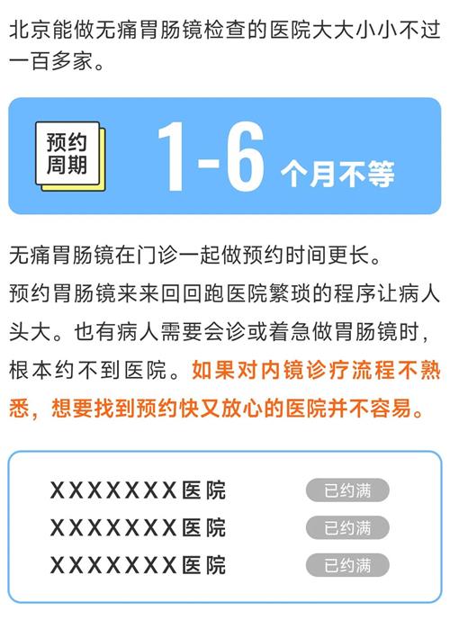 北京京通医院,无痛胃肠镜