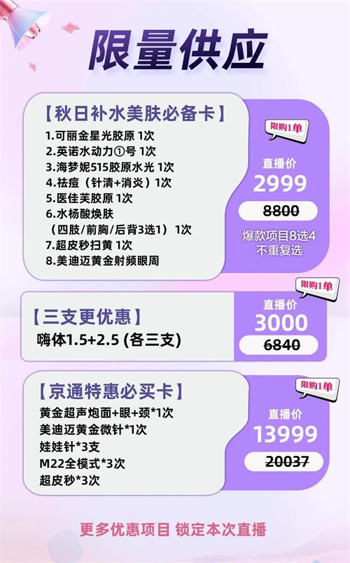 北京京通医院,京通限量供应